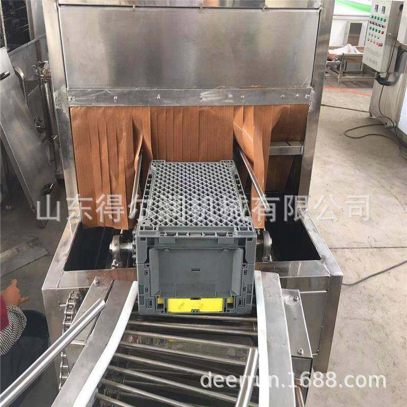 DER-消毒灭菌型 医疗废弃物筐清洗烘干一体机 热水循环过滤喷淋