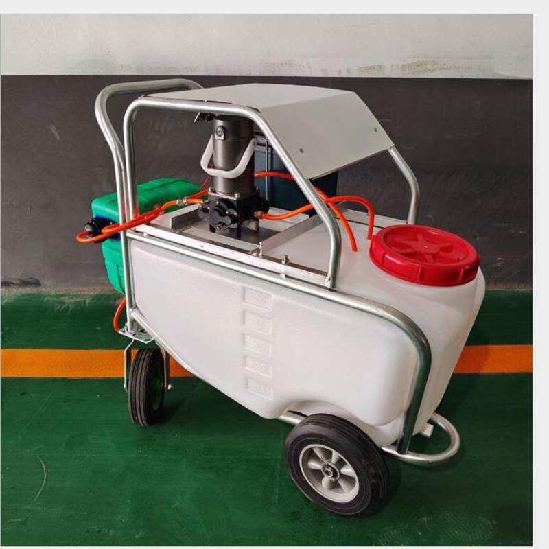 厂家手推式电动喷雾器 农用高压喷雾机 手推式养殖农用打药机