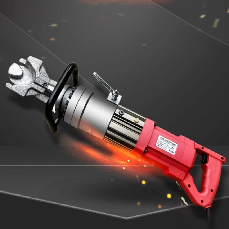 16型电动液压弯折机 便携式厂家现货圆柱钢弯曲机 22型钢筋弯弧机