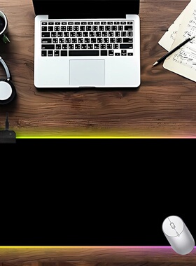 RGB鼠标垫Mousepad大号电脑桌垫大号家用办公鼠标垫Коврик