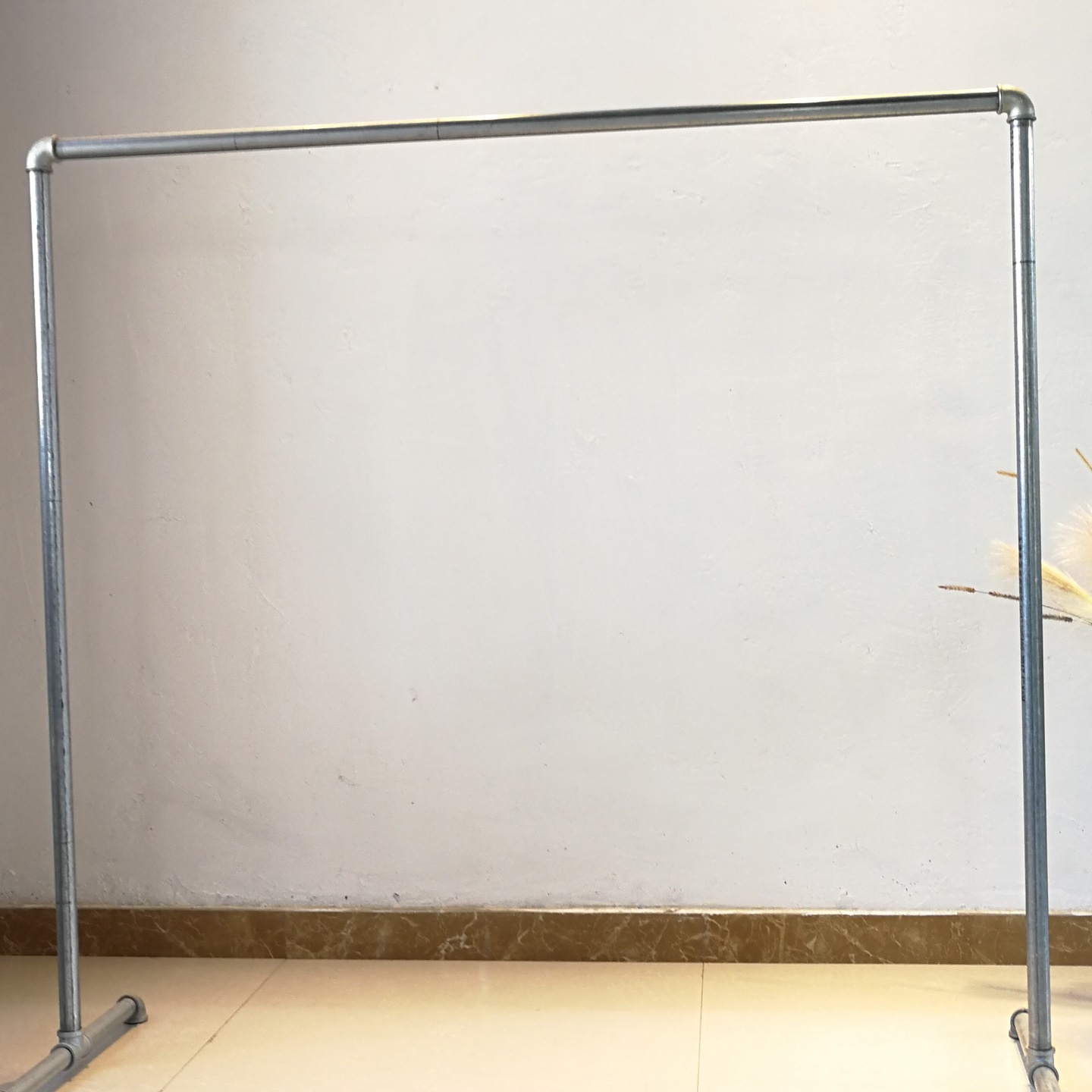 服装店展示架拆装衣服子晒被摆地摊夜市金属水管阳台晾衣架落地架