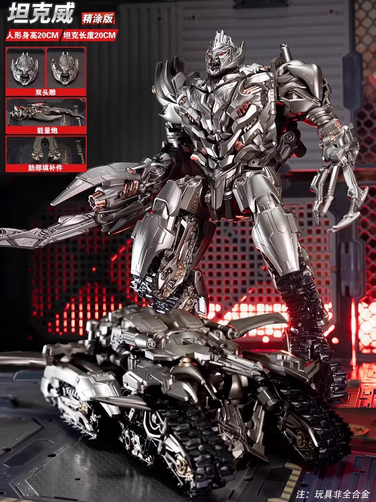 Немецкий танк Megatron Toy Boy из серии деформаций Модель робота Optimus Prime Alloy Hornet Подарок для мальчика Изображение 1