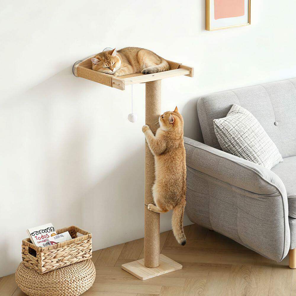 大吸盘猫爬架稳固承重猫