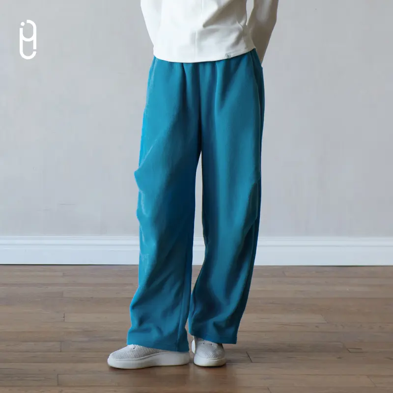 YLI摇粒绒休闲裤柔软保暖遮胯裤