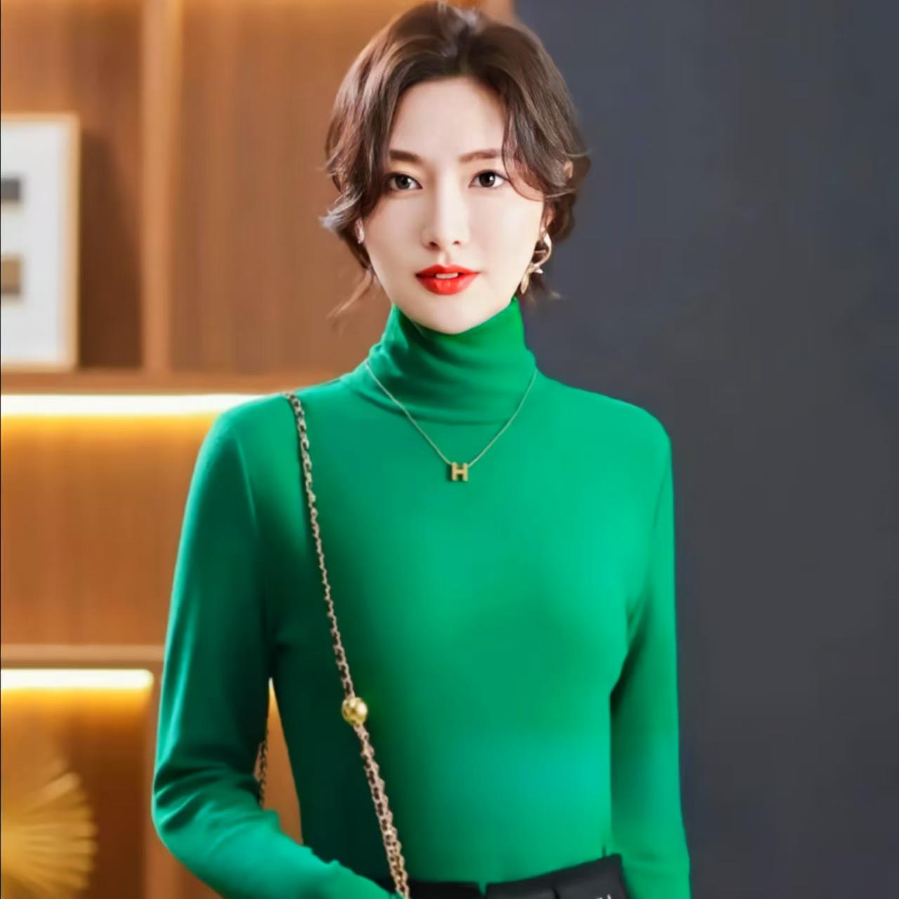 澳绒高领打底衫女秋冬2025新款