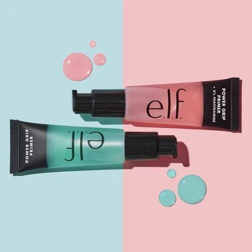 Elf Power Grip 绿管/粉管妆前乳4%烟酰胺贴服打底隔离霜亮肤24ml