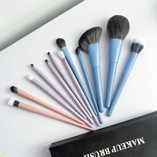 鹿邑动物毛化妆刷套装眼影腮红鼻影刷遮瑕修容散粉刷子全套工具
