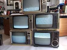 销老式黑白电视机怀旧老物件80年代70旧货收藏品古董旧复古摆件厂
