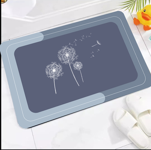 速干软地垫浴室卫生间门口吸水防滑脚垫子洗手间厕所小地毯