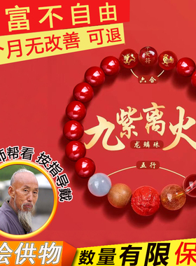 九紫离火六合生肖手串九紫离火手链手链女国潮手链男青春校园显白