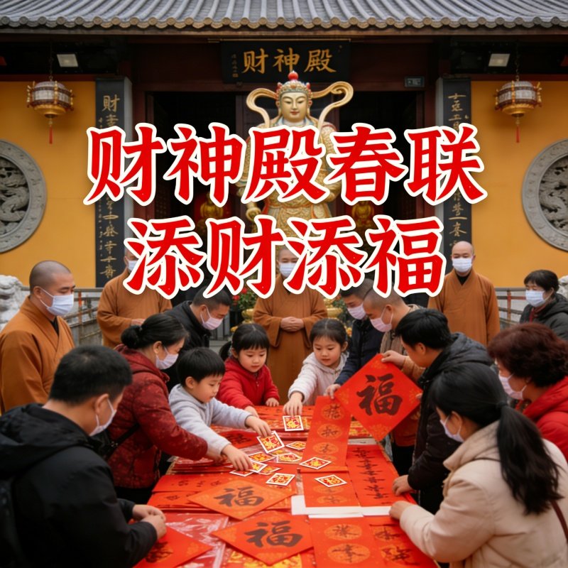 财神殿灶王爷神像腊八节送灶神像带胶粘贴新年春节春联福字装饰画,节庆用品/礼品,福字/窗花/窗贴,淘宝优惠券,粉丝福利购,淘宝优惠卷