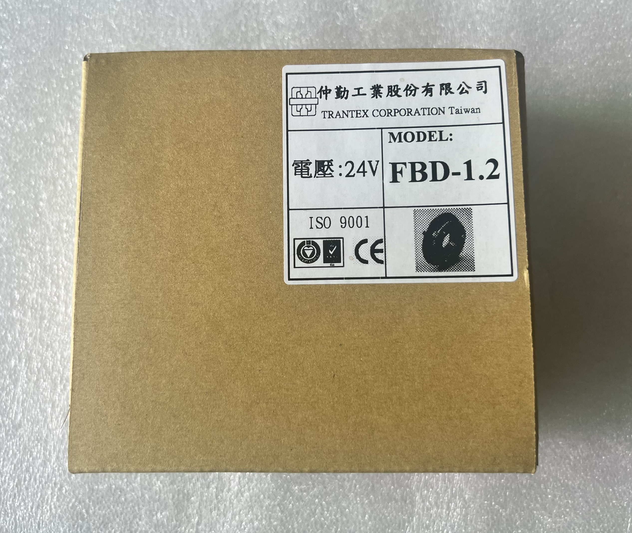 FBD-1.2台湾TRANTEX仲勤电磁制动器、刹车器，DC-24V、15W