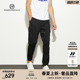 25春季 百搭长裤 新款 宽松抽绳工装 黑色百搭休闲裤 PP意大利轻奢男装