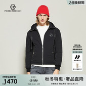 保暖连帽棉衣简约休闲时尚 PP意大利轻奢男装 新款 季 夹克潮 2025春季