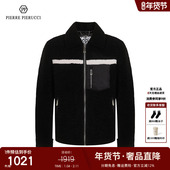 PP意大利男装 潮流夹克上衣外套潮 茄克黑色骷髅头时尚 2023春季 新款