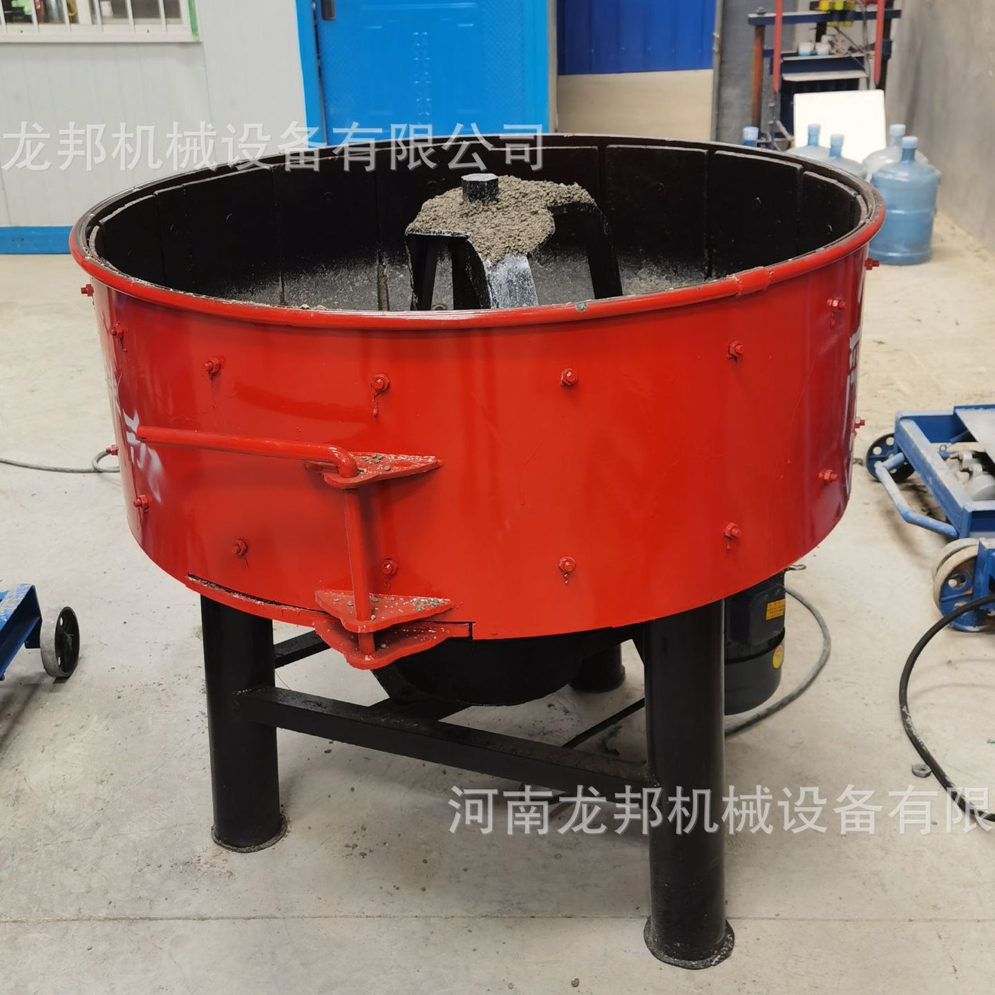 厂家直销 工地混凝土搅拌机 强制式搅拌机 平口水泥搅拌器