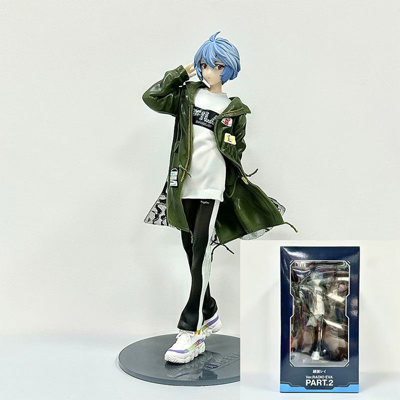 New Century Evangelion Eva Trench Clory 2 차원 뷰티 모델 모델 섀시 스윙 플레이 플레이
