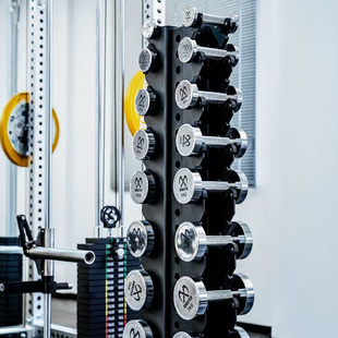 XMASTER小哑铃小重量1KG哑铃2KG电镀哑铃套装哑铃架家用健身杠铃