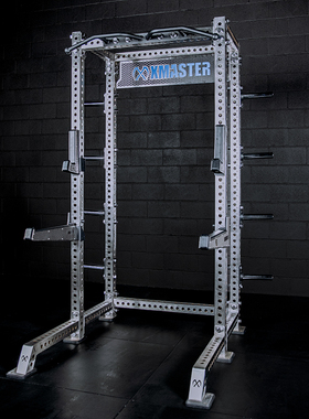 XMASTER不锈钢框架深蹲架半框架健身架多功能卧推深蹲架