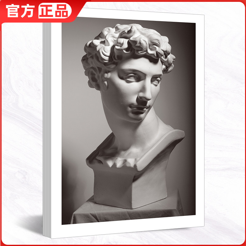 照片对应石膏五官素描临摹卡2024头像肖像卡片高清精微创意画单体结构图国美初级画册本基础入门图片教材美术