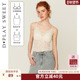 DPLAYSWEET法式 性感白色精致蕾丝吊带背心上衣舒适女士美背内搭