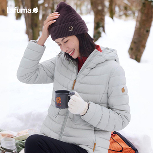 LAFUMA乐飞叶25秋冬户外连帽700蓬轻量羽绒服男女情侣保暖外套