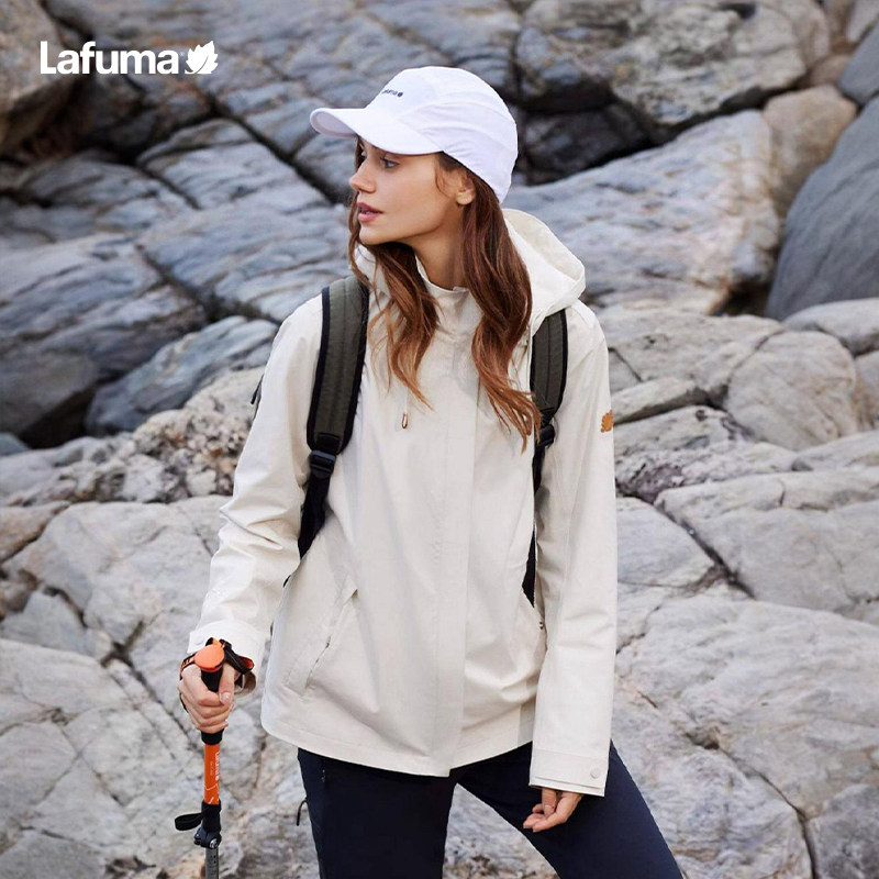LAFUMA乐飞叶24户外新款硬壳II级防水防风冲锋衣女士登山夹克外套,户外/登山/野营/旅行用品,冲锋衣,淘宝优惠券,粉丝福利购,淘宝优惠卷