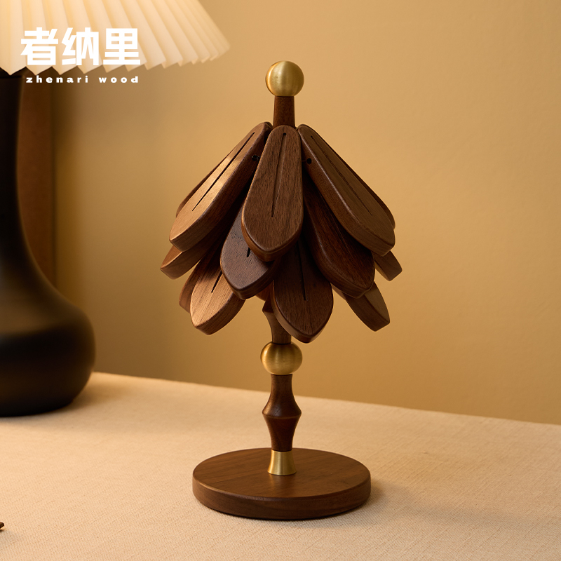 者納里實木餐桌隔熱墊耐高溫防燙