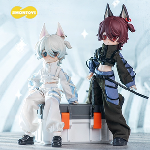 【SIMONTOYS】机能风娃衣系列12分BJD可动玩偶手工异色娃衣