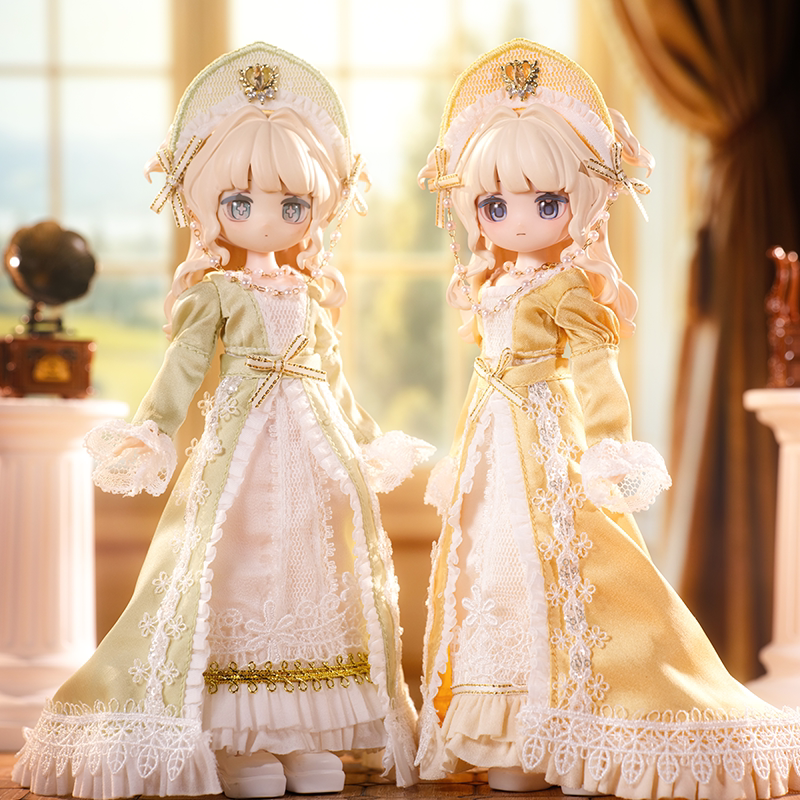 【SIMONTOYS】帝政裙系列12分BJD可动玩偶手工异色欧式宫廷风娃衣