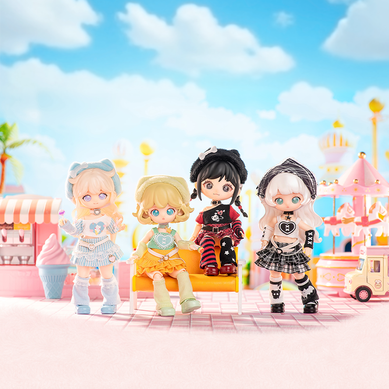 【SIMONTOYS】糖娜校园偶像系列12分BJD可动玩偶手工异色娃衣