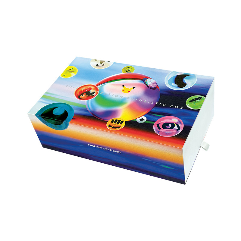 thumbnail for [Draw] Pokémon Trading Card Game 30th Anniversary Celebration Colorful Future Commemorative Gift Box Blind Box