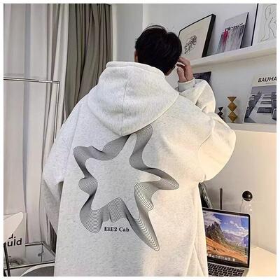 春秋款男童装连帽开衫卫衣休闲韩范运动秋季中大儿童宝宝帅气外套