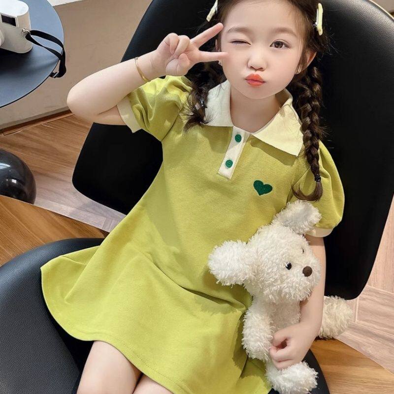公主裙女童夏连衣裙2026新款夏装儿童洋气裙子夏季童装小孩卫衣裙