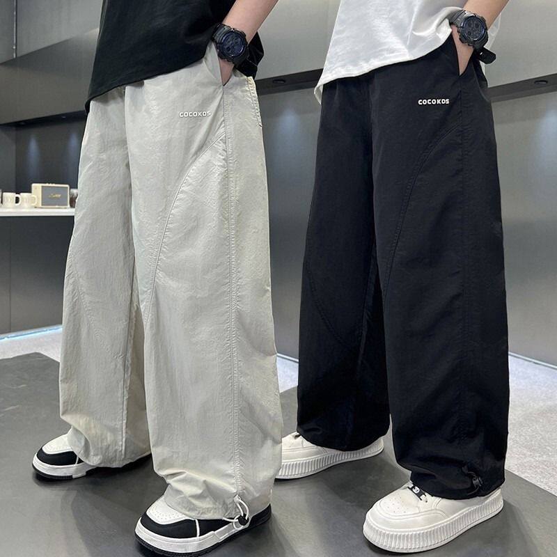 儿童装男童夏装防蚊裤2026新款夏款夏季运动薄款裤子中大童男孩潮