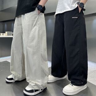 儿童装男童夏装防蚊裤2026新款夏款夏季运动薄款裤子中大童男孩潮