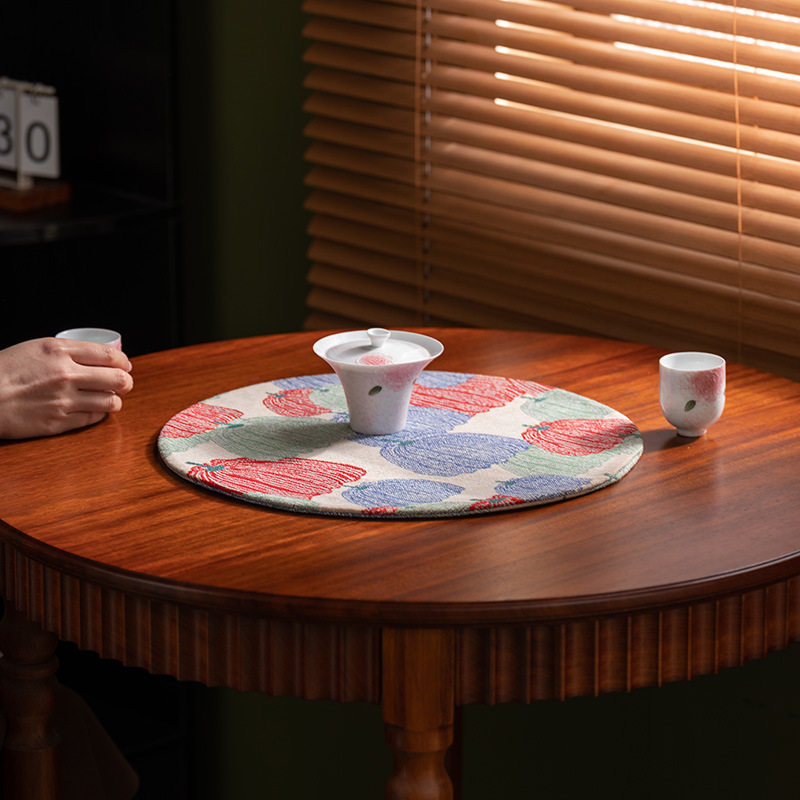 复古南瓜双面茶席棉麻干泡席茶壶垫餐桌文艺隔热垫禅意小号茶布垫,居家布艺,茶席,淘宝优惠券,粉丝福利购,淘宝优惠卷