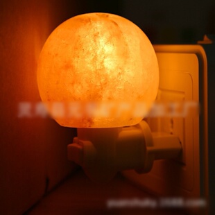 圆球盐灯 壁灯 Mini Hand Carved Himalayan Salt Lamps