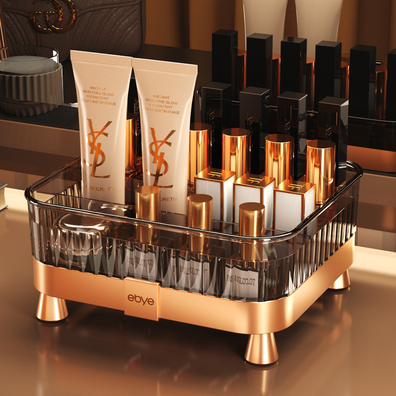 aotuyp口红收纳盒太空铝轻奢风