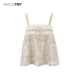 新品 wana try挪威森林度假吊带背心2025夏季 时髦外穿背心女