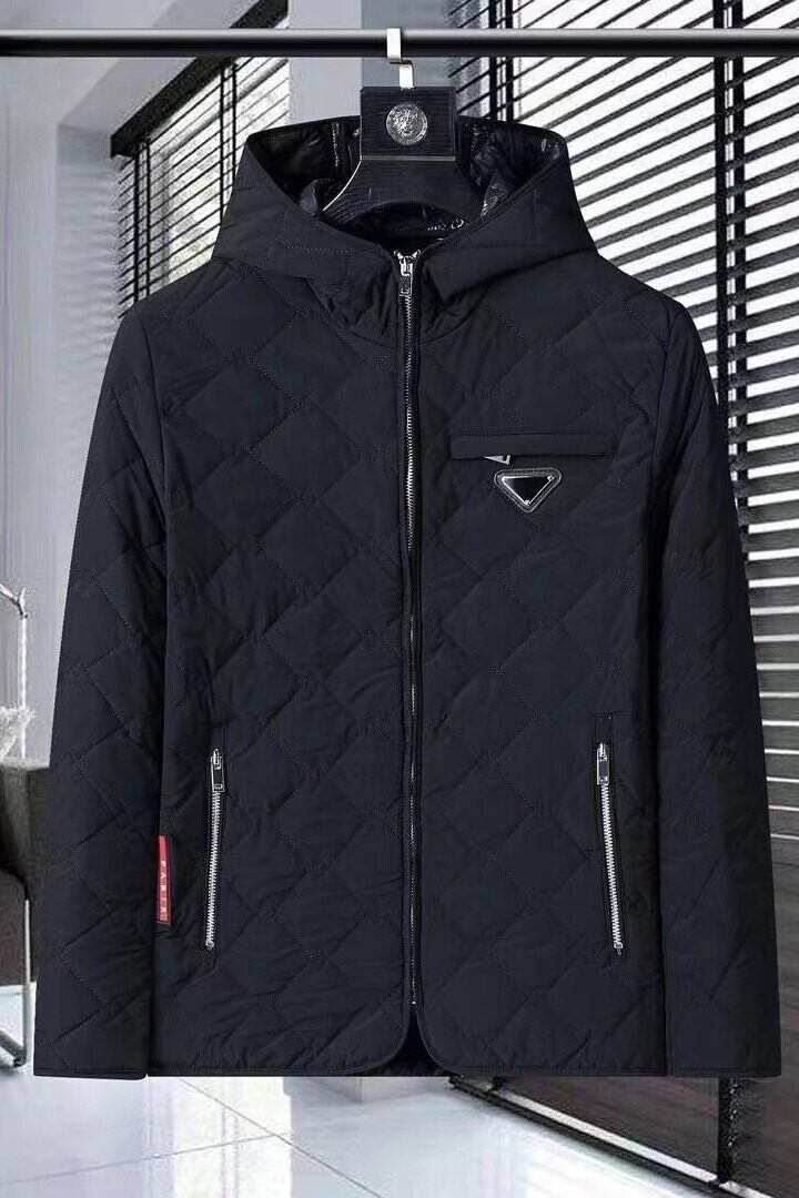 欧货高端休闲棉服男外套2024秋冬带帽轻薄款棉衣外套89907-P180,男装棉衣,电商D316