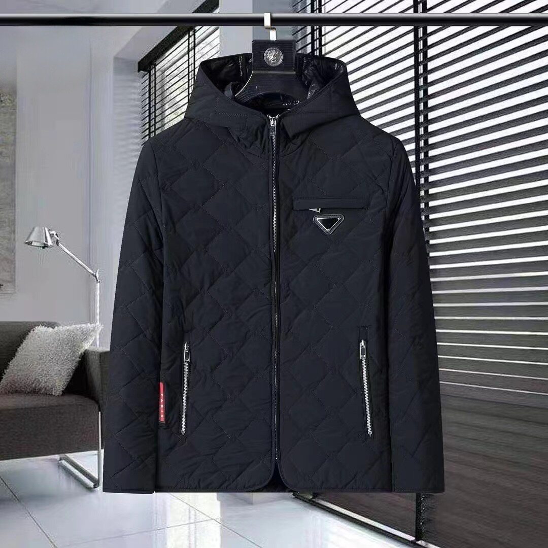 欧货高端休闲棉服男外套2024秋冬带帽轻薄款棉衣外套89907-P180,男装棉衣,电商D316