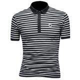 2025夏季新款男士短袖t恤潮牌条纹POLO衫853-P75，商品下架区，电商D316