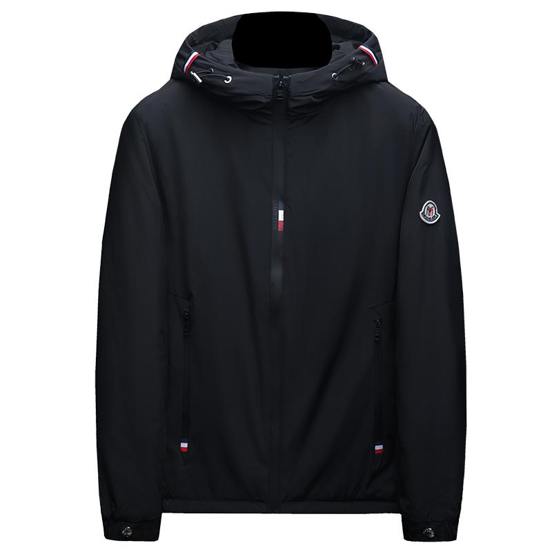 冬季轻薄款棉服男修身纯色简约连帽棉衣外套89869-P185,男装棉衣,电商D316