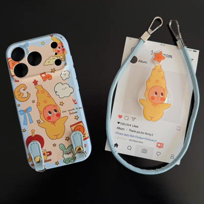 云朵星星仔适用苹果17promax菲林手机壳iPhone16全包软壳华为P80小米VIVOX300荣耀一加OPPO韩版ins风保护套