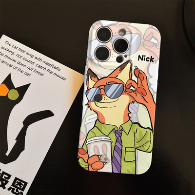 尼克狐尼克适用苹果17promax菲林手机壳iPhone16全包软壳华为P80小米VIVOX300荣耀一加OPPO韩版ins风保护套