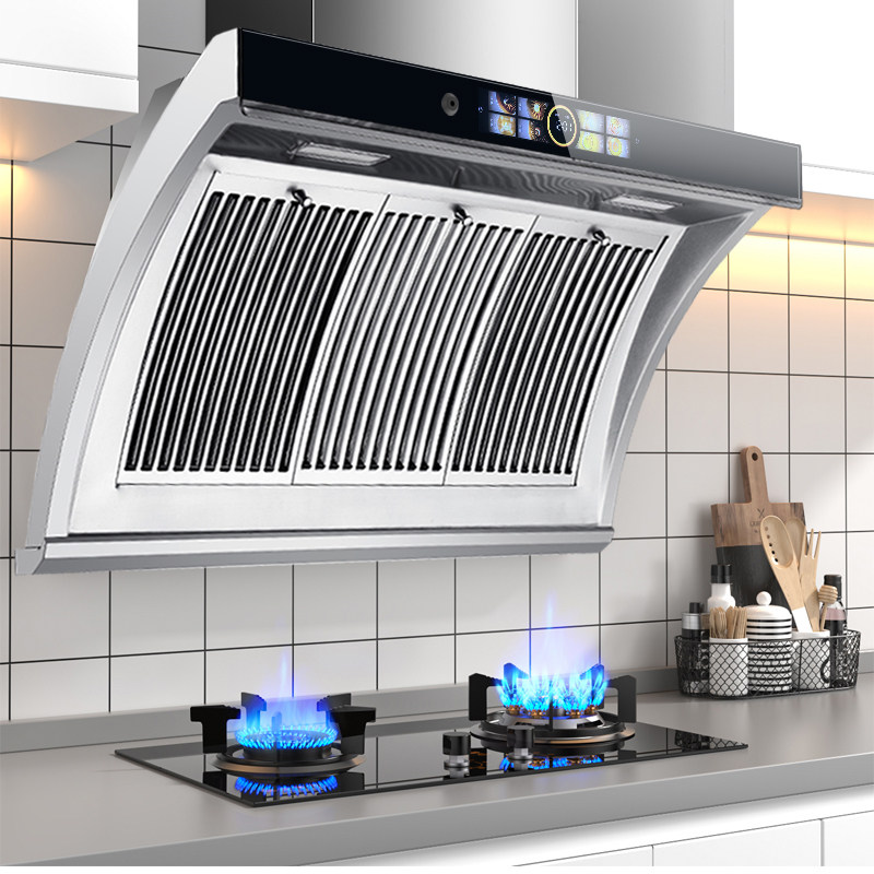 好太太抽油烟机家用厨房不锈钢双电机大吸力吸油机小排抽油机侧吸