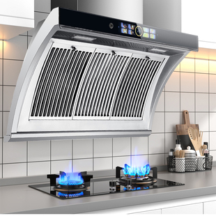 好太太抽油烟机家用厨房不锈钢双电机大吸力吸油机小排抽油机侧吸