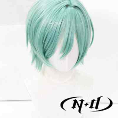 nd家】 风早巽 es偶像梦幻祭2 cos假发 斜分仿真大头皮