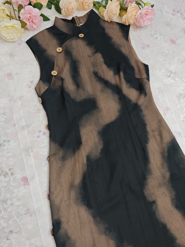 改良旗袍复古民国连衣裙女新中式